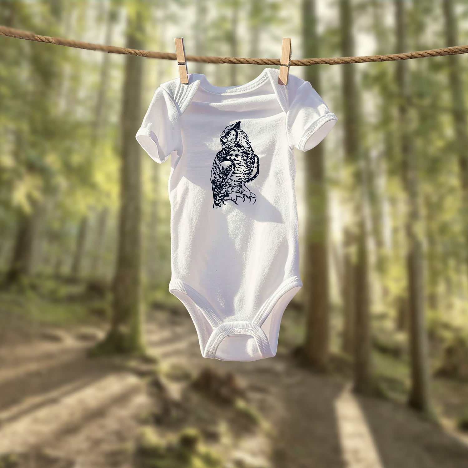 Baby Bard Owl: Infant Onesies