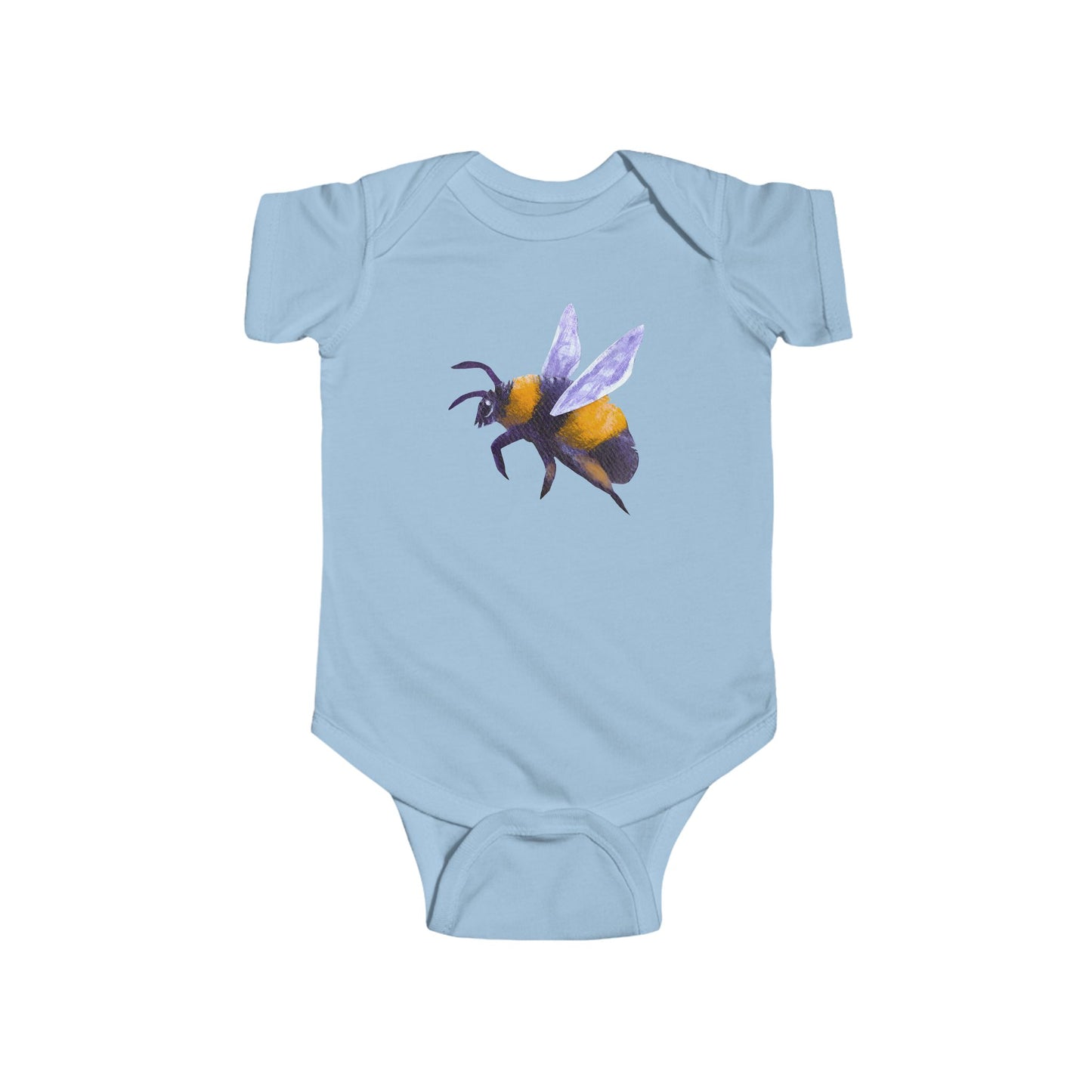 Bumblebee Illustration Infant Bodysuit | Baby Bee Onesie