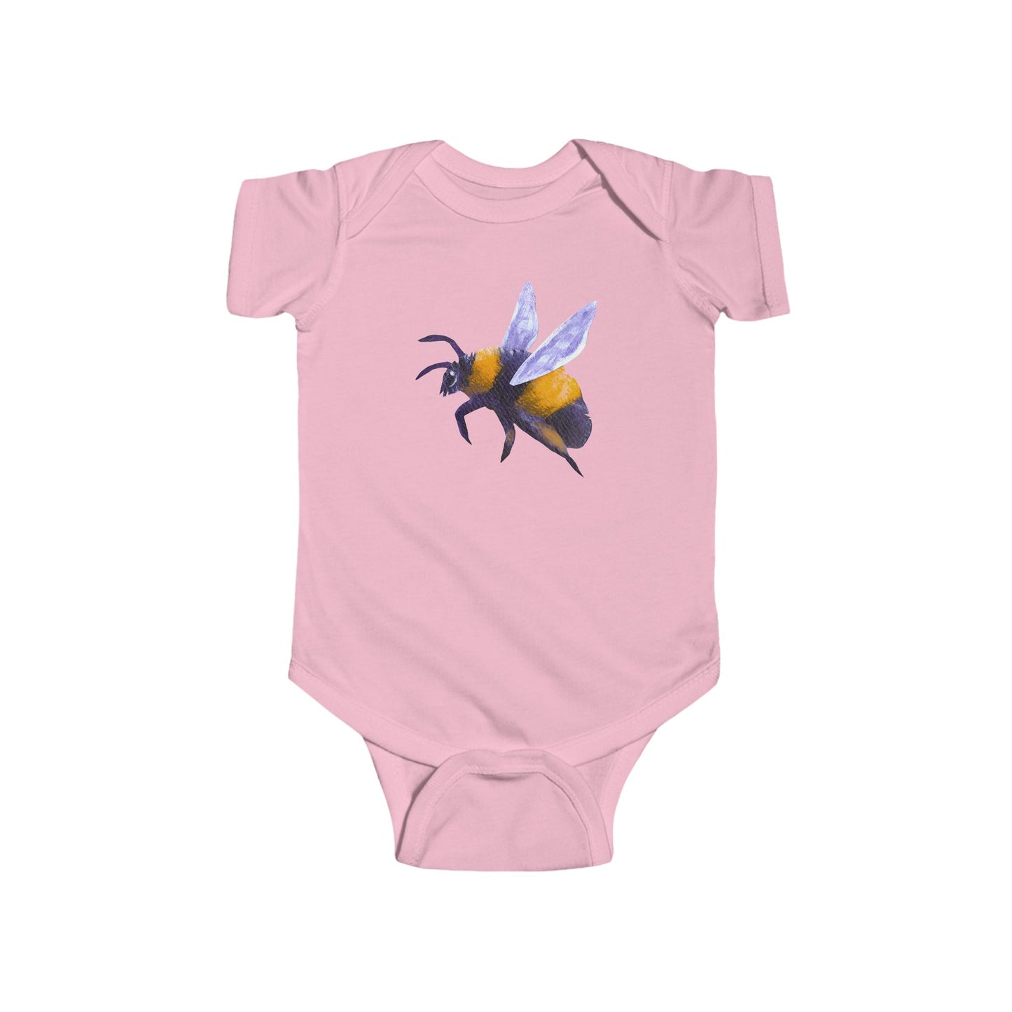 Bumblebee Illustration Infant Bodysuit | Baby Bee Onesie