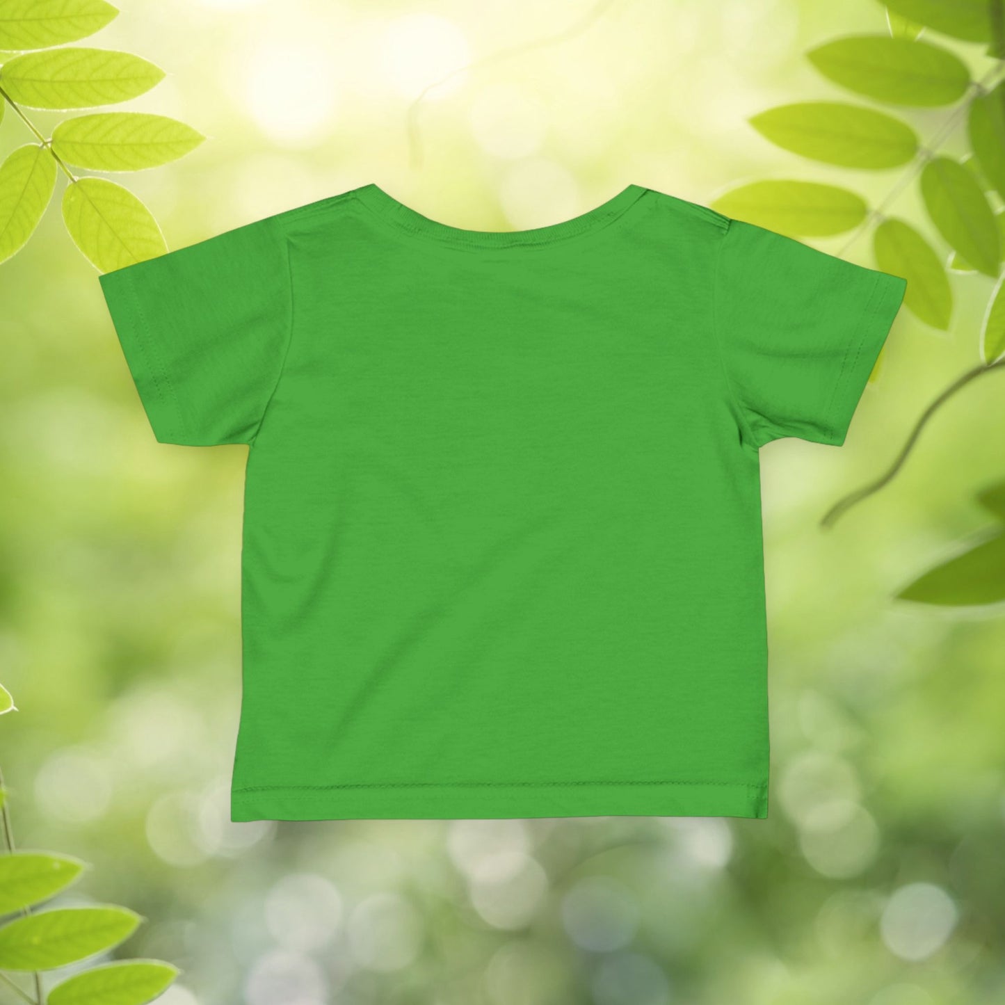 Barred Owl Feather Illustration Infant Tee | Minimalist Nature Inspired Baby Shirt