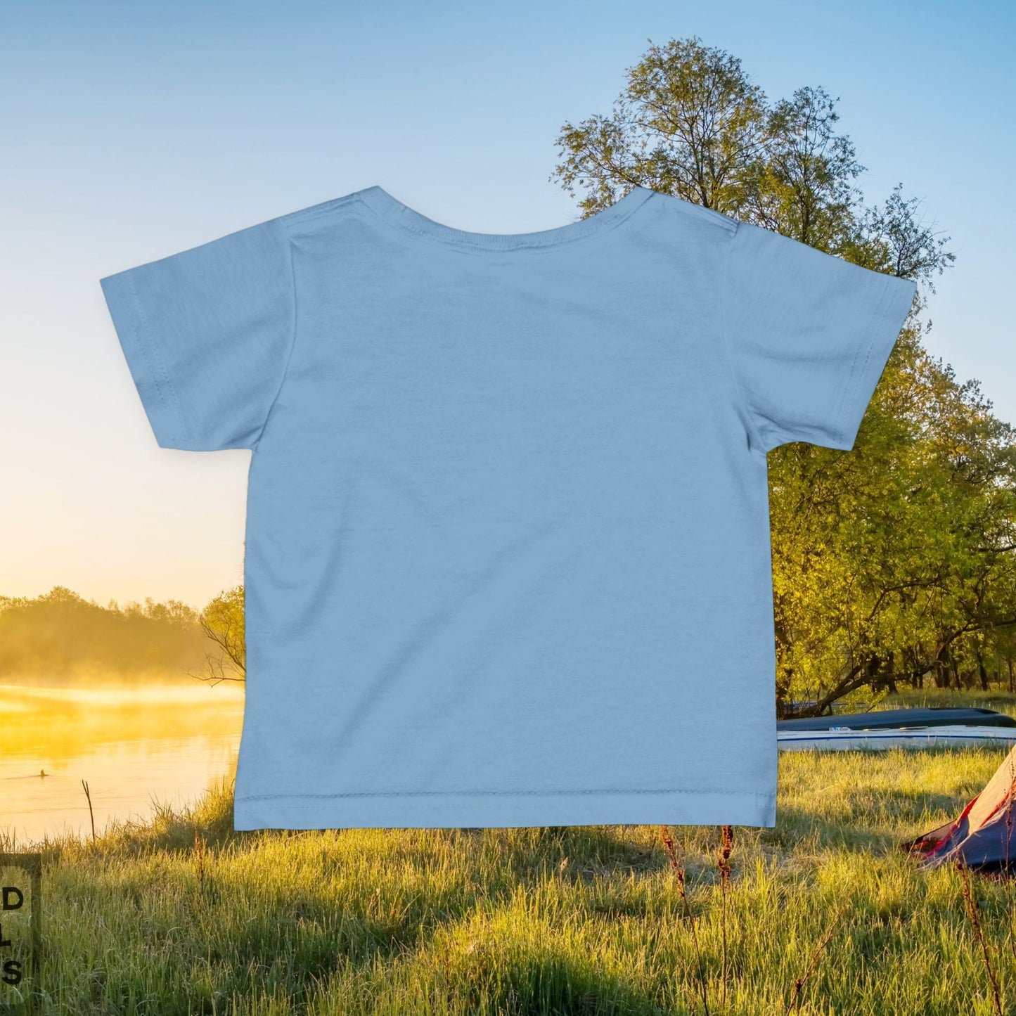 Colorful Brook Trout School Infant Tee | Cute Fish Swim Pattern