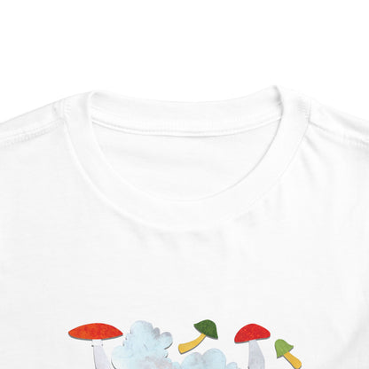 Dancing Mushrooms children's book art Toddler Tee | Cee Thorketil