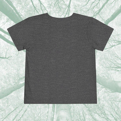 Toddler Tee with Owl Feather Design, Personalizable Text, Unisex Cotton Woodland T-Shirt