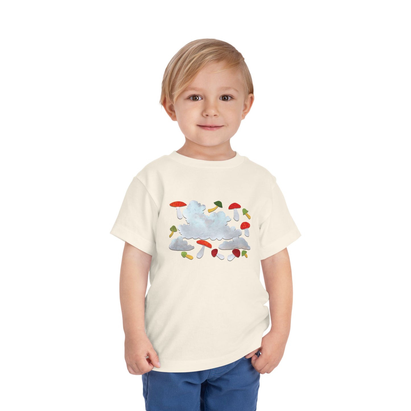 Dancing Mushrooms children's book art Toddler Tee | Cee Thorketil