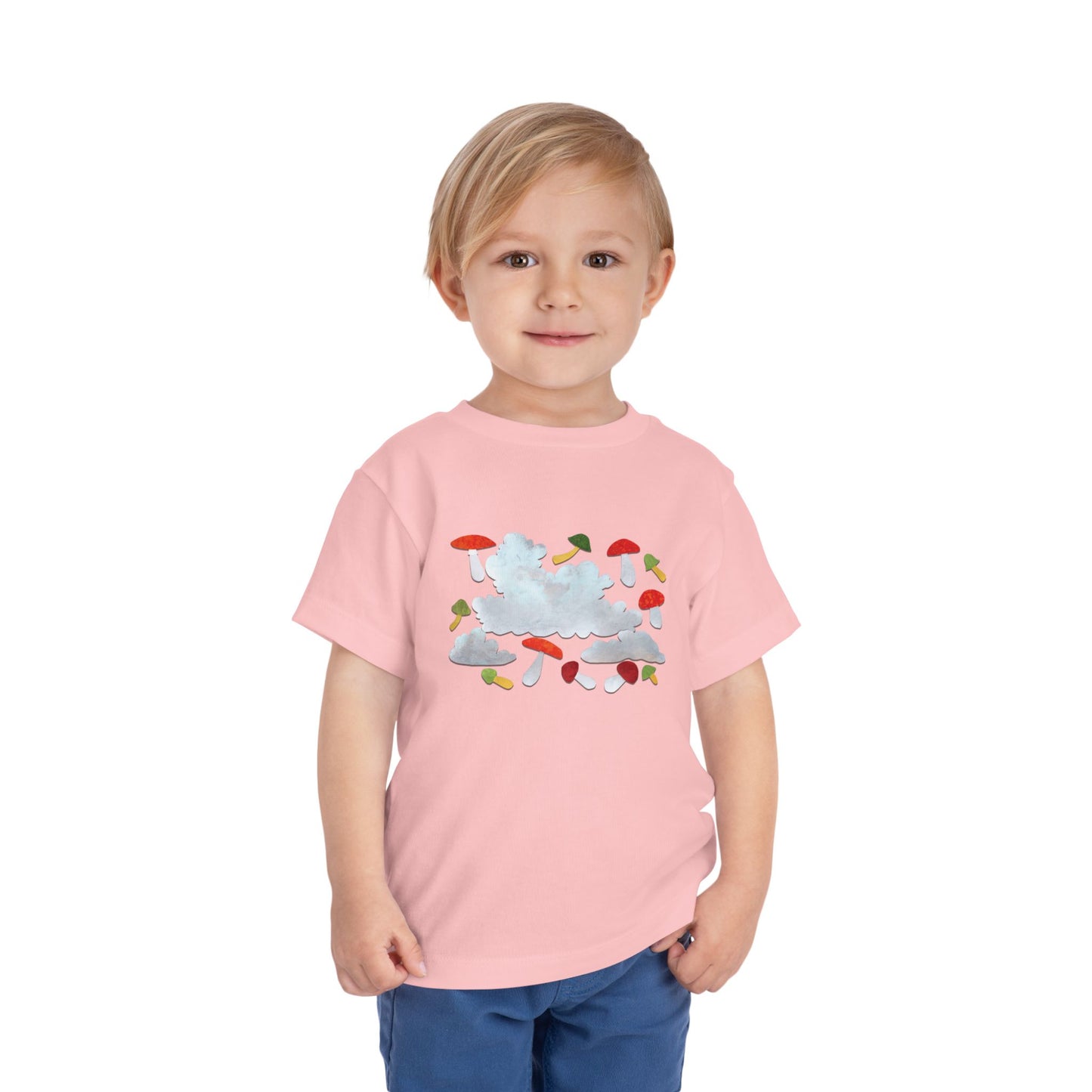 Dancing Mushrooms children's book art Toddler Tee | Cee Thorketil