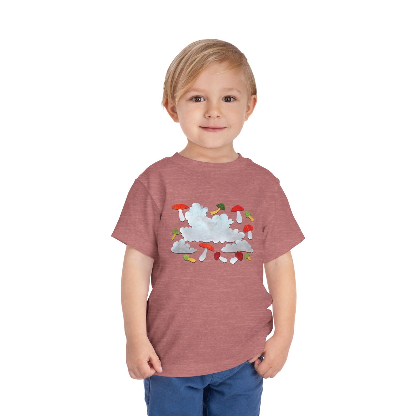 Dancing Mushrooms children's book art Toddler Tee | Cee Thorketil