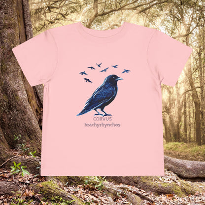 American Crow and Friends Toddler Tee | Maine Artist Cee Thorketil