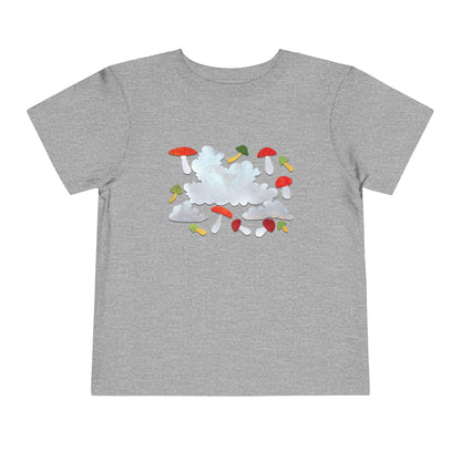 Dancing Mushrooms children's book art Toddler Tee | Cee Thorketil