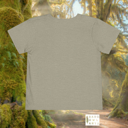 Hand-Drawn Owl Toddler Tee | Great Horned Owl Illustration