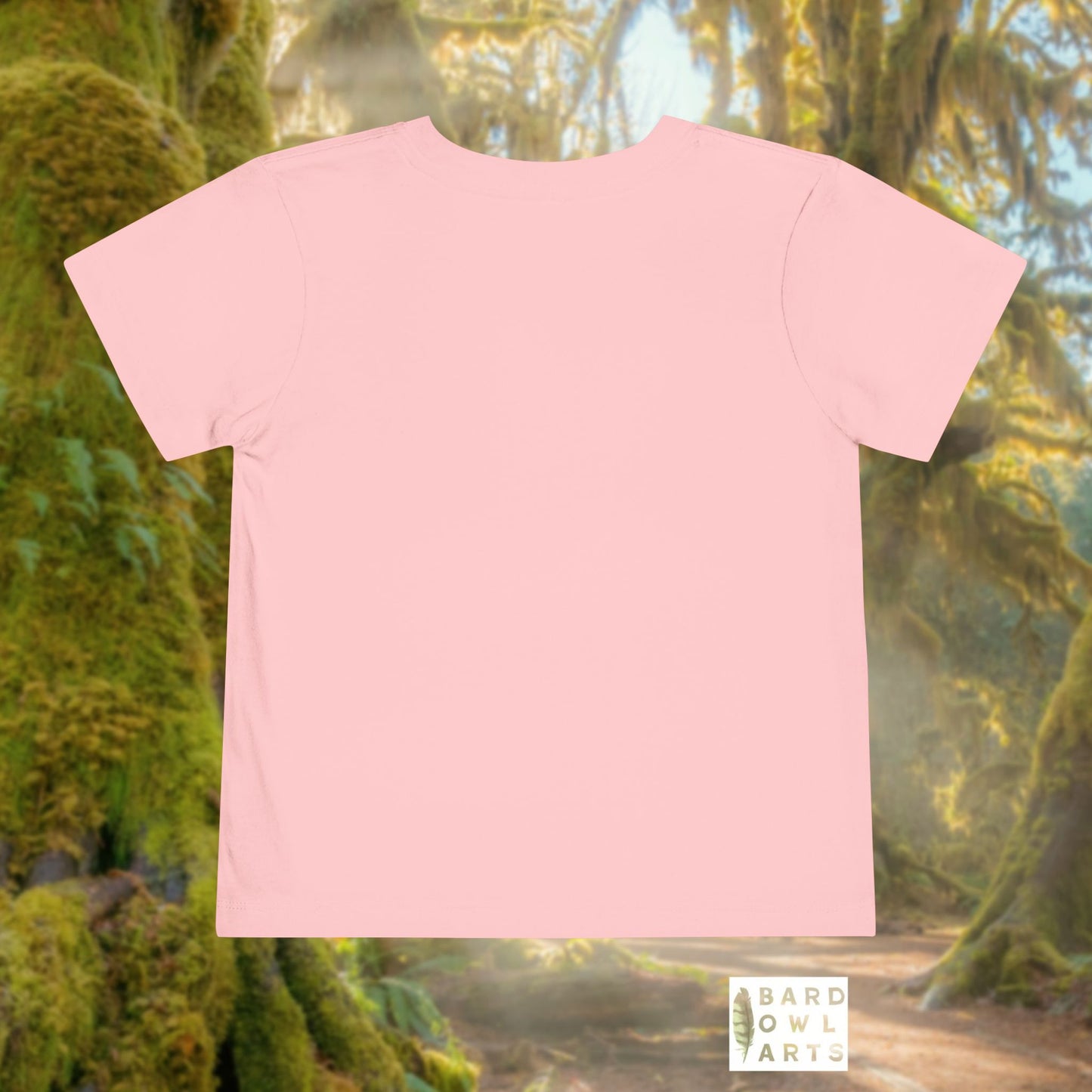 Hand-Drawn Owl Toddler Tee | Great Horned Owl Illustration