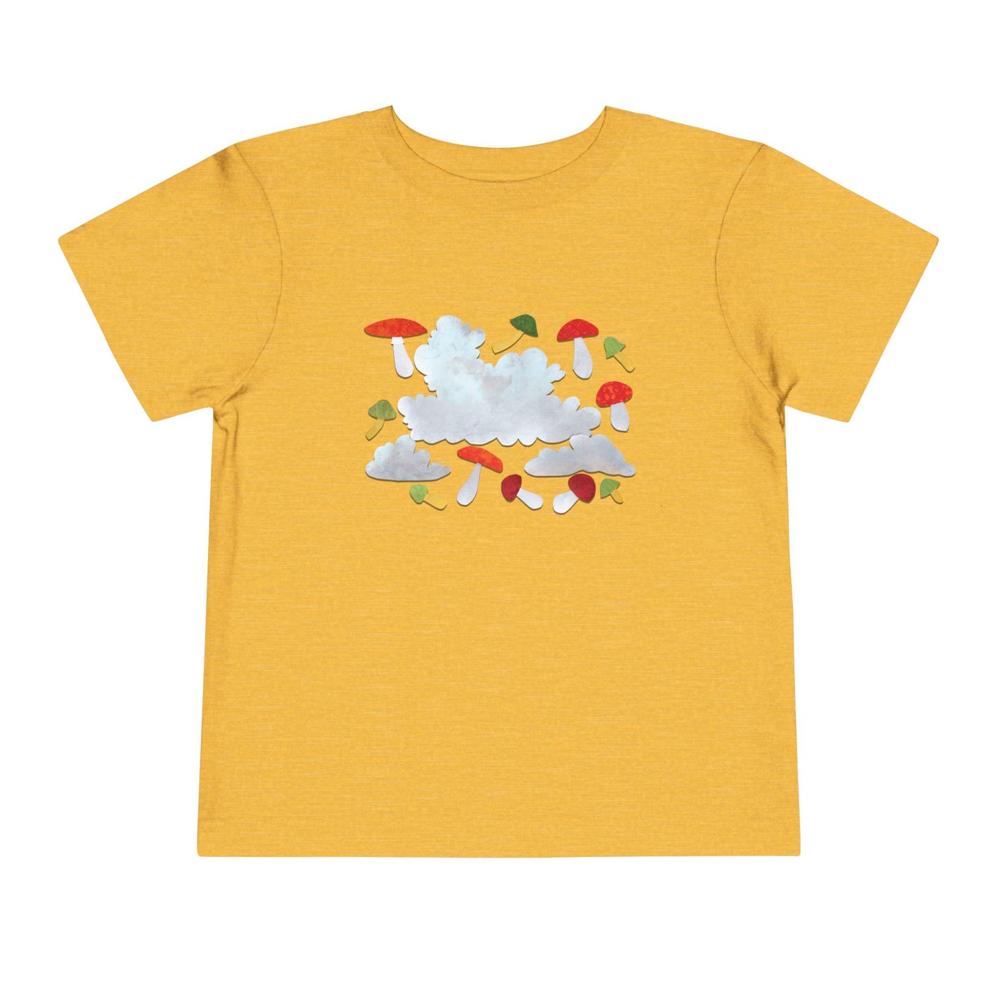 Dancing Mushrooms children's book art Toddler Tee | Cee Thorketil