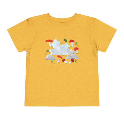 Dancing Mushrooms children's book art Toddler Tee | Cee Thorketil
