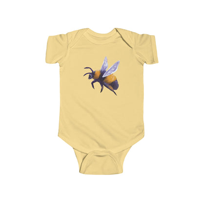 Bumblebee Illustration Infant Bodysuit | Baby Bee Bodysuit