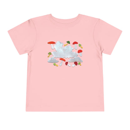 Dancing Mushrooms children's book art Toddler Tee | Cee Thorketil