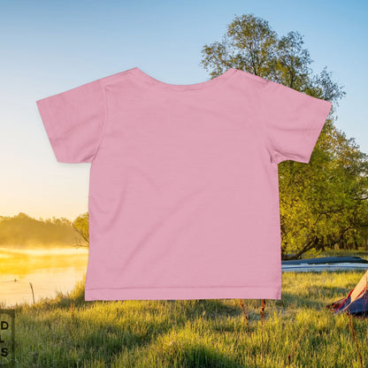 Colorful Brook Trout School Infant Tee | Cute Fish Swim Pattern