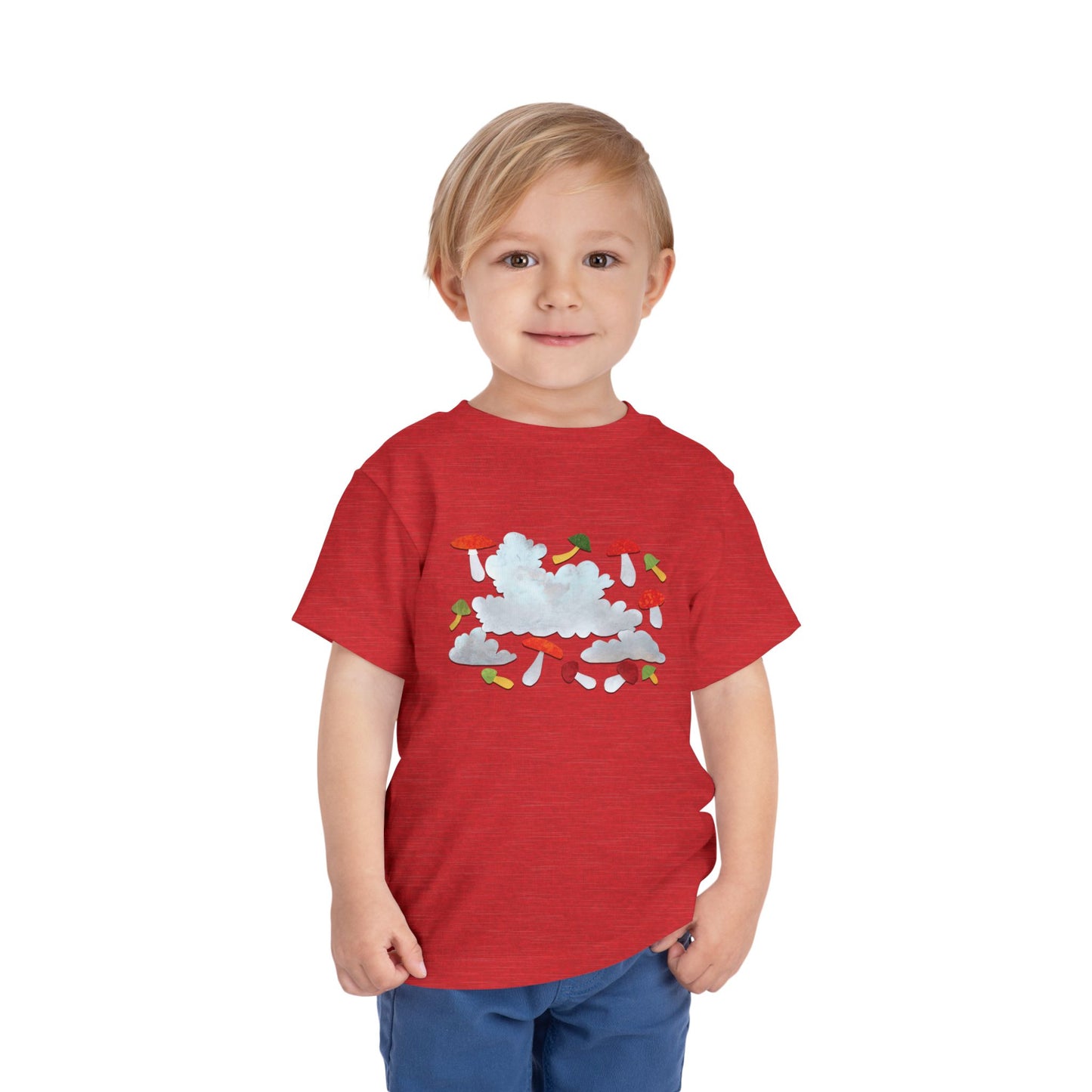 Dancing Mushrooms children's book art Toddler Tee | Cee Thorketil