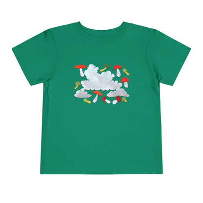 Dancing Mushrooms children's book art Toddler Tee | Cee Thorketil