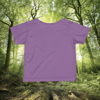Possum Mom and Babies Illustration Infant Tee | Custom graphic t-shirt