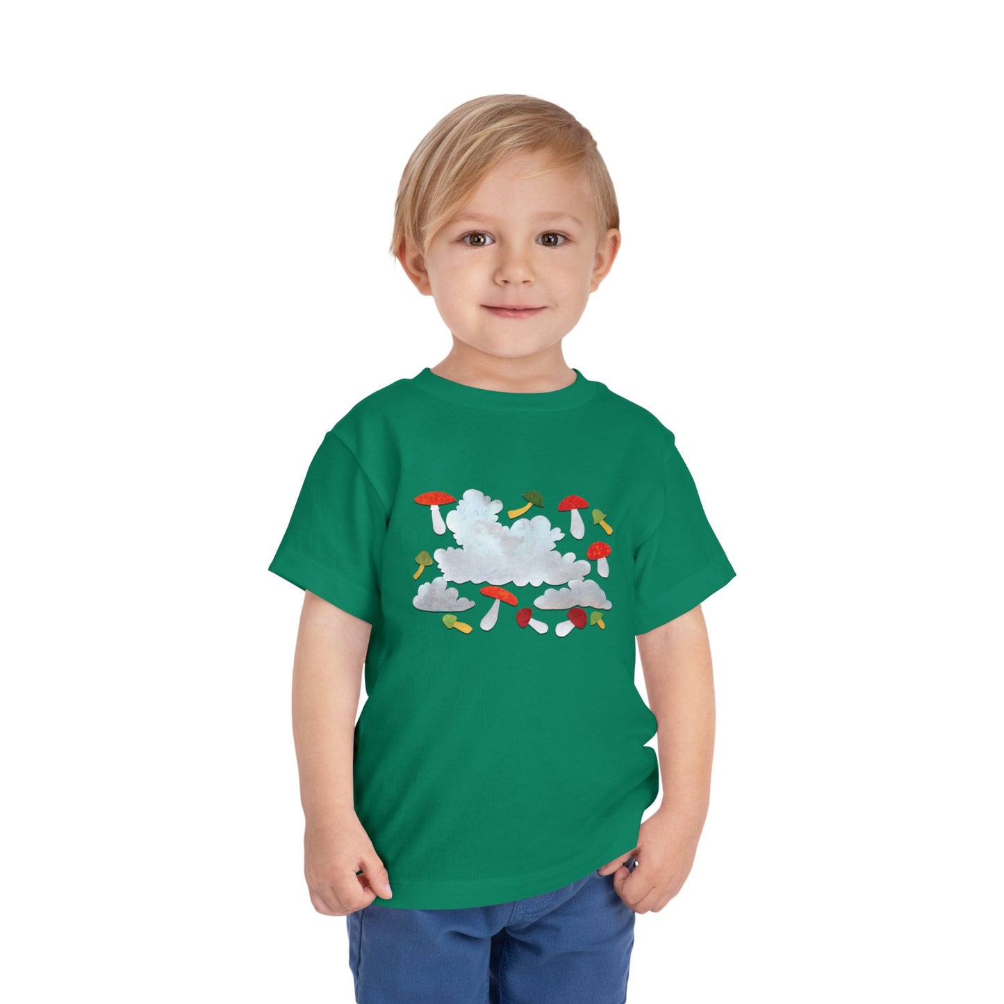 Dancing Mushrooms children's book art Toddler Tee | Cee Thorketil