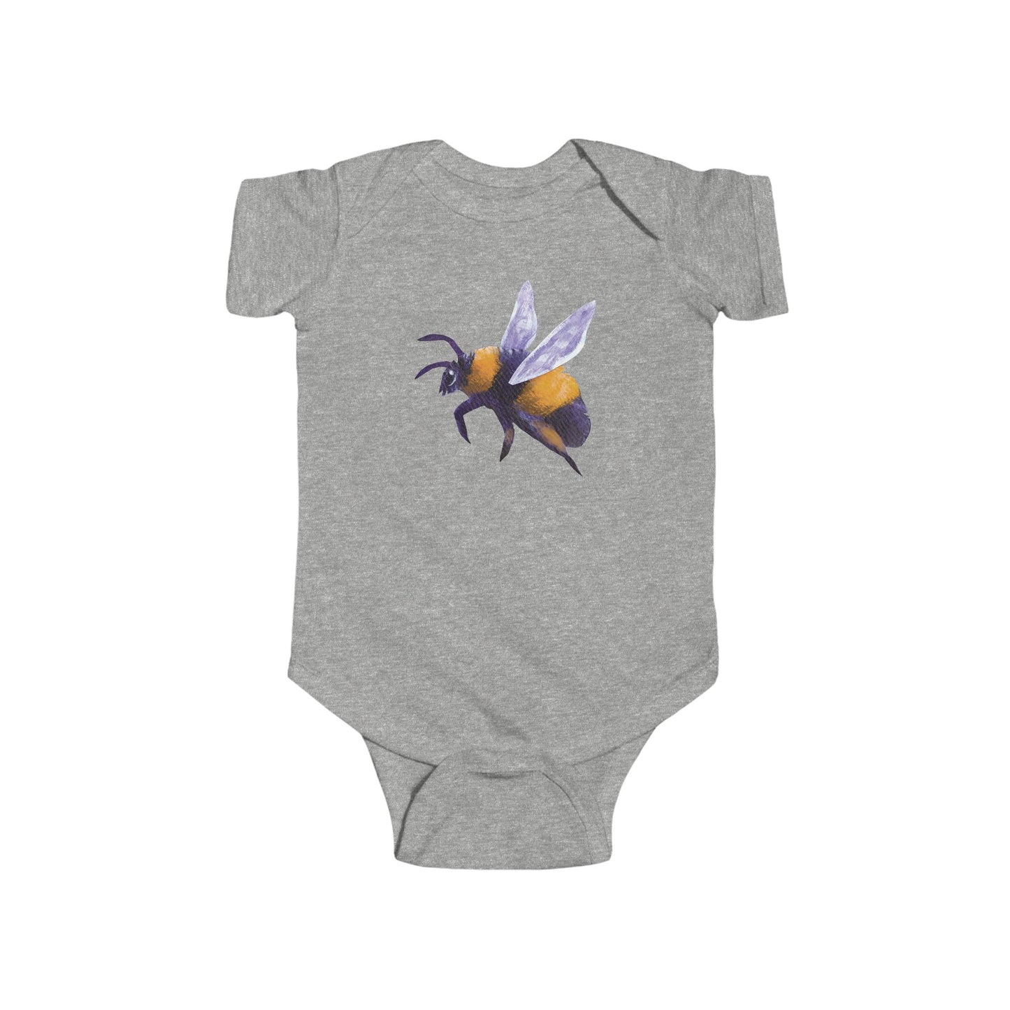Bumblebee Illustration Infant Bodysuit | Baby Bee Bodysuit