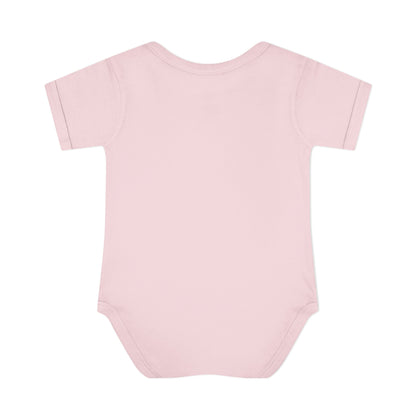 Owl Feather Infant Bodysuit — Cotton Onesie in Summer Colors