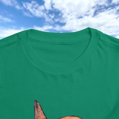 Wren Toddler Tee — Kids Birdwatcher T-Shirt | Local Wildlife Art
