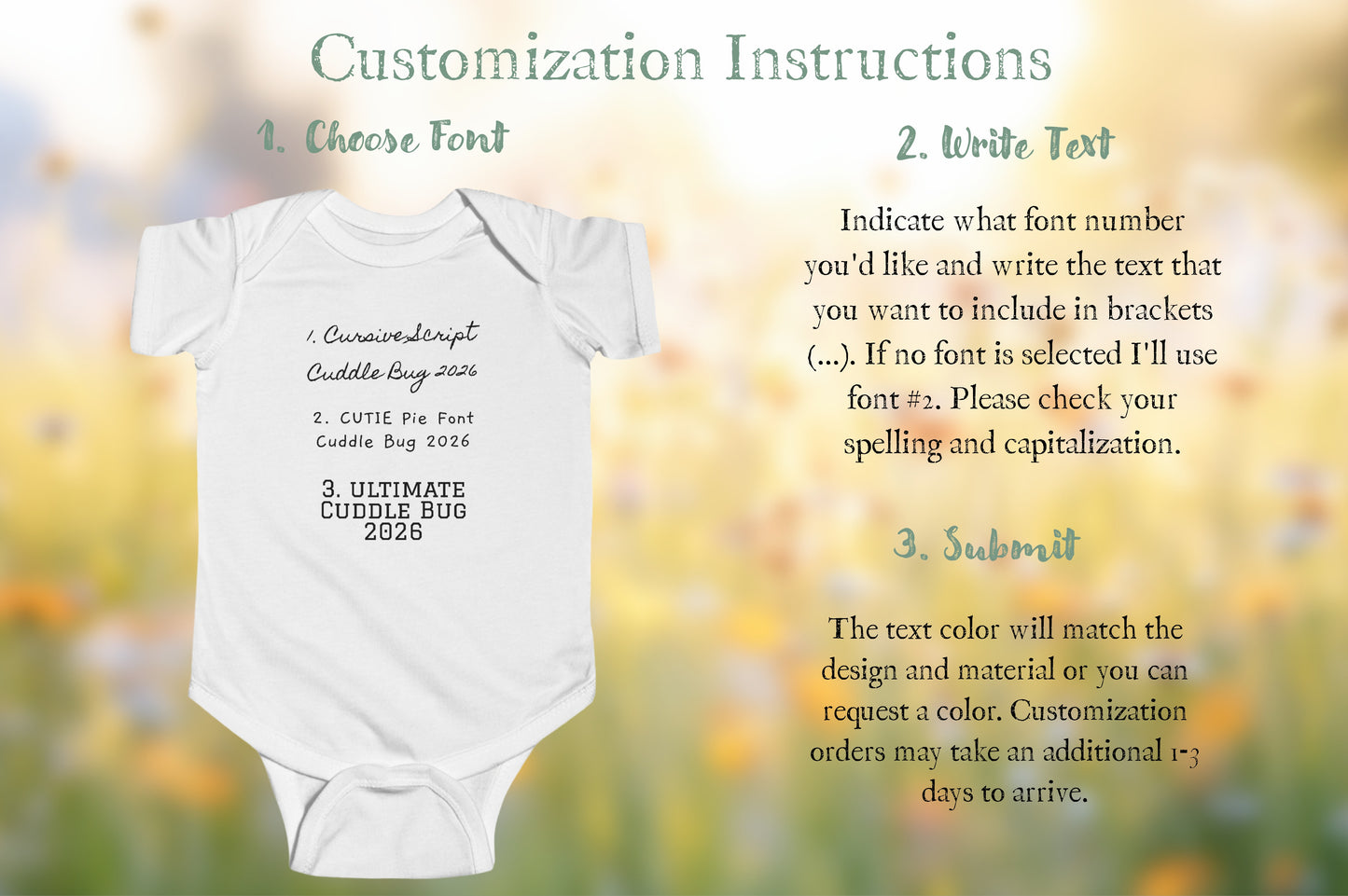 Spring Peeper Illustration on Infant Bodysuit | Frog Personalized Baby Onesie