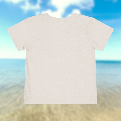 Colorful Trout Toddler Short Sleeve Tee | Fishing Theme Cotton Shirt