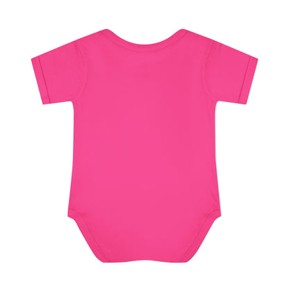 Owl Feather Infant Bodysuit — Cotton Onesie in Summer Colors