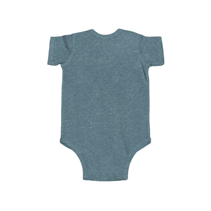 Opossum Mom with Babies Personalized Infant Bodysuit | Hand-Painted Possum DTG Print