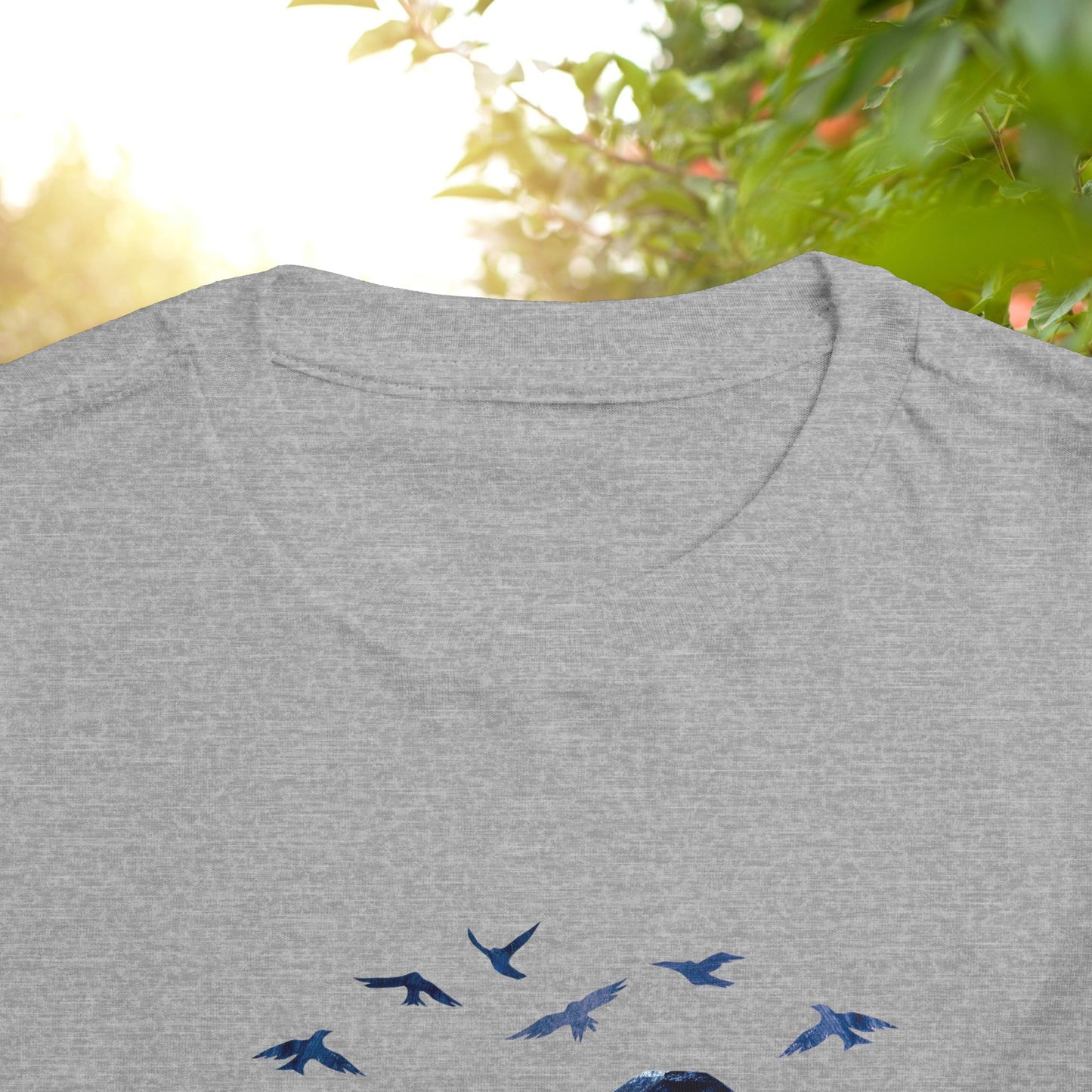 American Crow and Friends Toddler Tee | Maine Artist Cee Thorketil