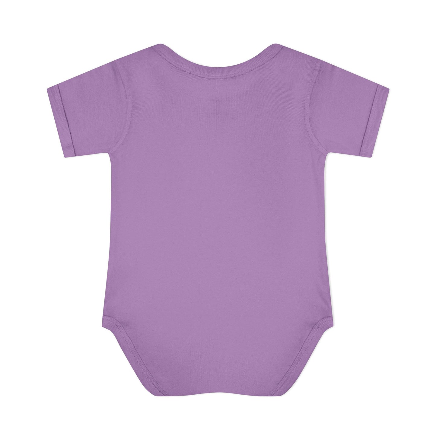Bumblebee with Purple Aster Infant Bodysuit | Baby Onesie Cotton