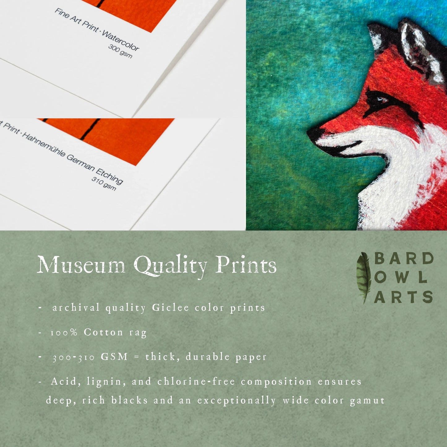 Forest Wren Painting -- Museum Quality Giclee Print on Thick Paper