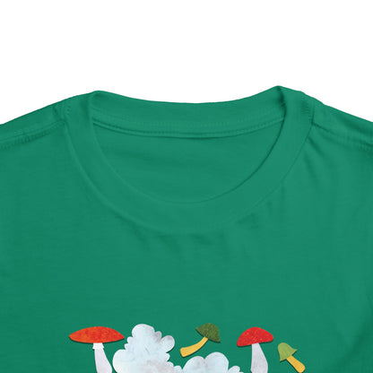 Dancing Mushrooms children's book art Toddler Tee | Cee Thorketil