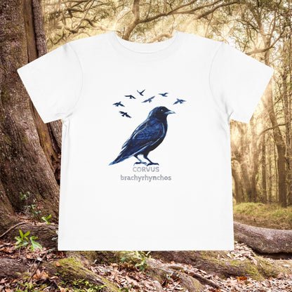 American Crow and Friends Toddler Tee | Maine Artist Cee Thorketil