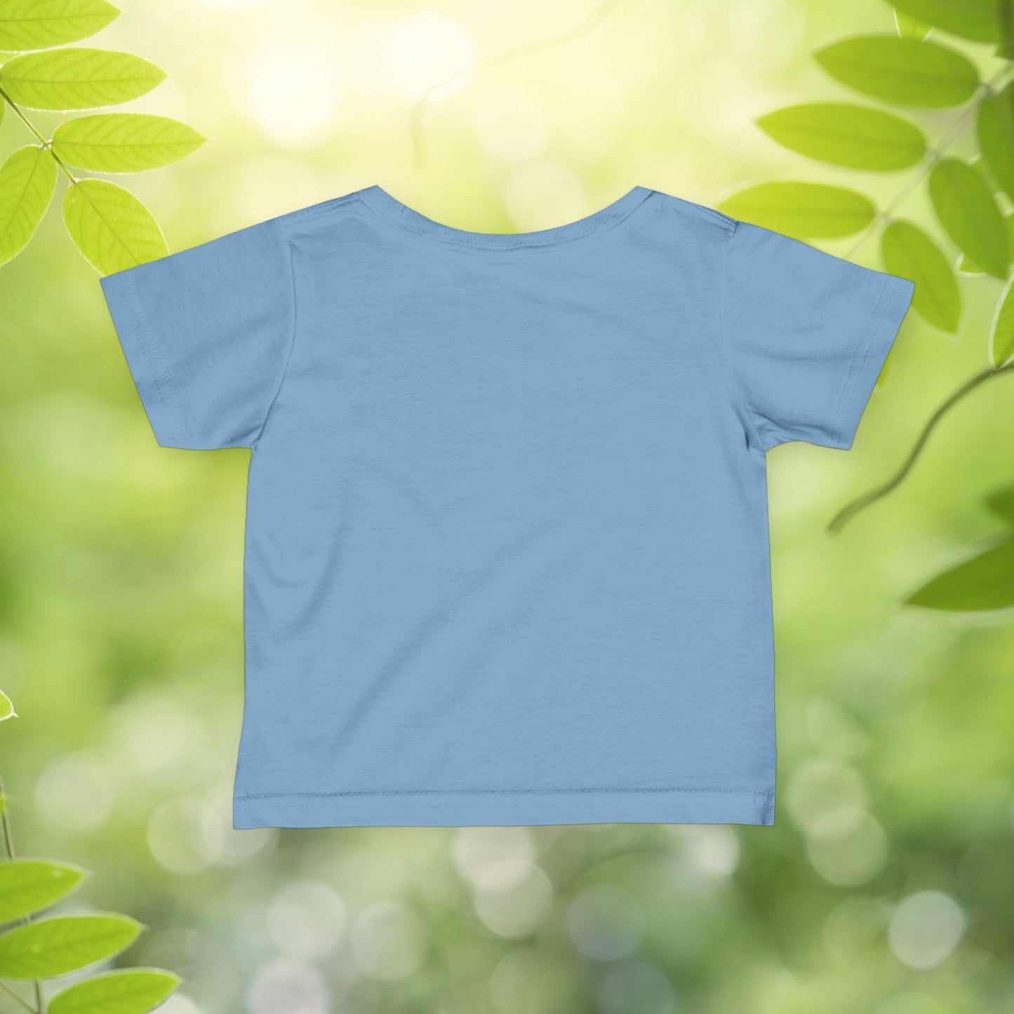 Barred Owl Feather Illustration Infant Tee | Minimalist Nature Inspired Baby Shirt