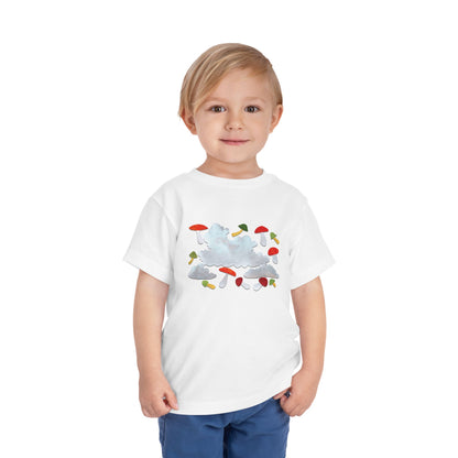 Dancing Mushrooms children's book art Toddler Tee | Cee Thorketil