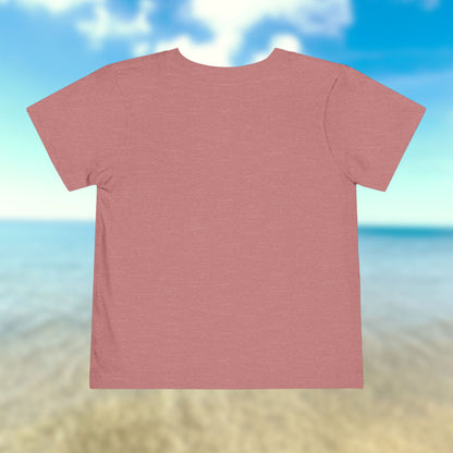 Colorful Trout Toddler Short Sleeve Tee | Fishing Theme Cotton Shirt