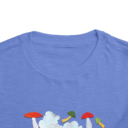 Dancing Mushrooms children's book art Toddler Tee | Cee Thorketil