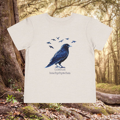 American Crow and Friends Toddler Tee | Maine Artist Cee Thorketil