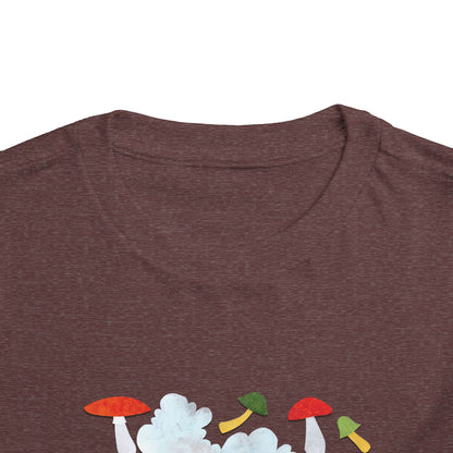Dancing Mushrooms children's book art Toddler Tee | Cee Thorketil