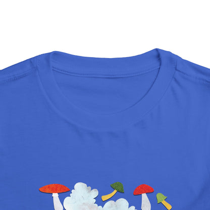 Dancing Mushrooms children's book art Toddler Tee | Cee Thorketil