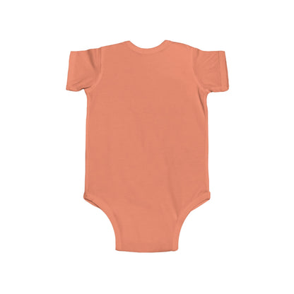 Opossum Mom with Babies Infant Bodysuit | Green, Army Green, and Peach Color Options