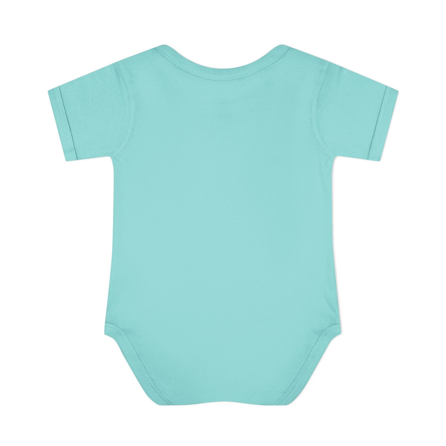 Owl Feather Infant Bodysuit — Cotton Onesie in Summer Colors