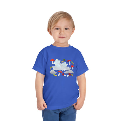 Dancing Mushrooms children's book art Toddler Tee | Cee Thorketil