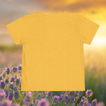 Toddler Tee — Bumblebees & Pink Coneflowers Hand Made Design
