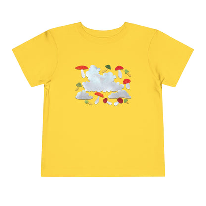 Dancing Mushrooms children's book art Toddler Tee | Cee Thorketil