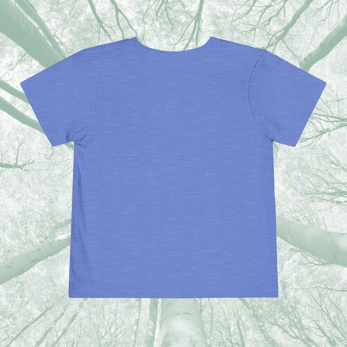 Toddler Tee with Owl Feather Design, Personalizable Text, Unisex Cotton Woodland T-Shirt