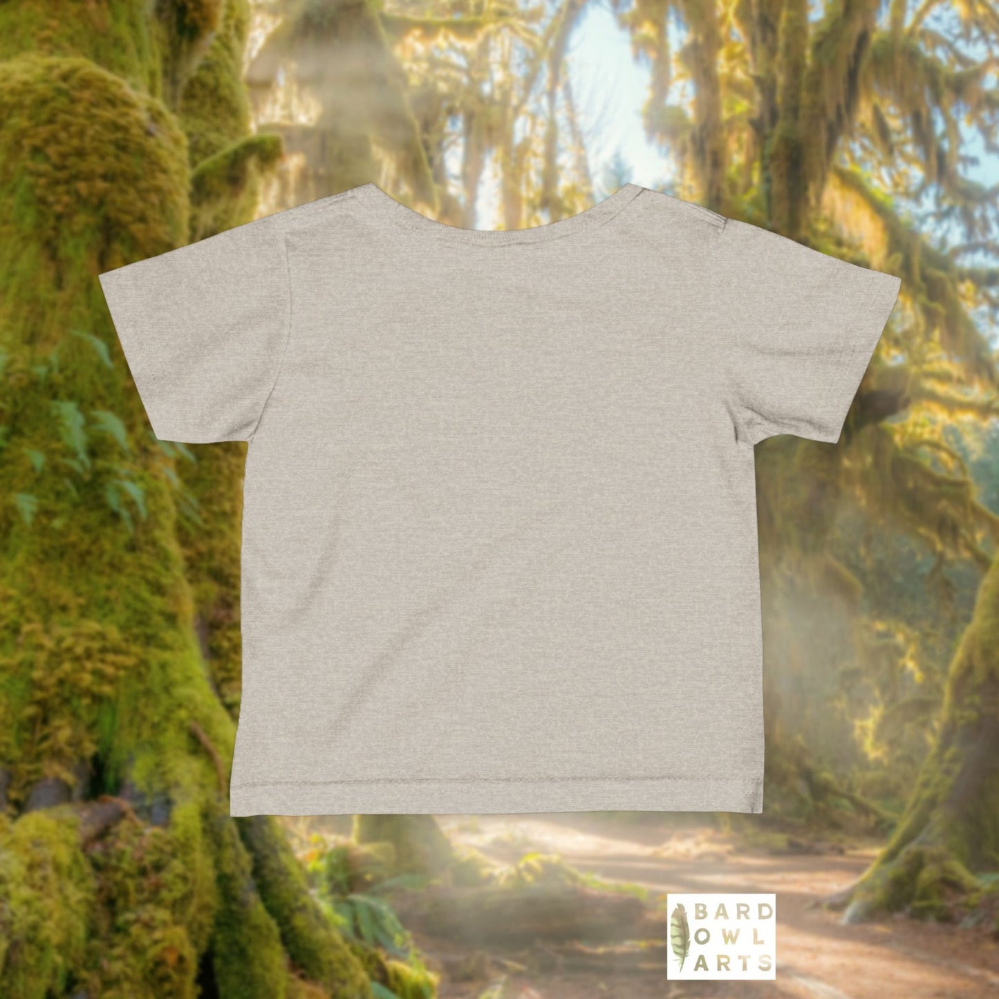 Possum Mom and Babies Illustration Infant Tee | Cute Baby Cotton Tee Shirt