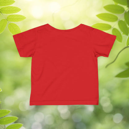 Barred Owl Feather Illustration Infant Tee | Minimalist Nature Inspired Baby Shirt